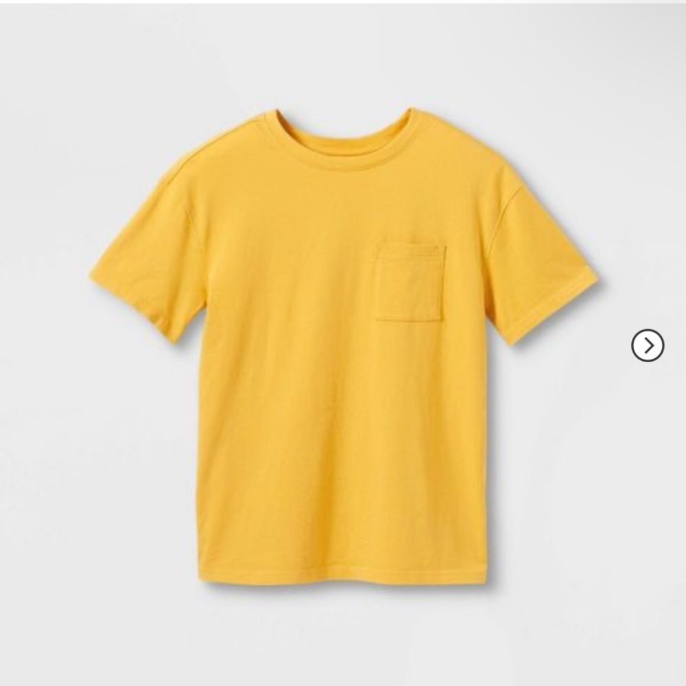 Cat&Jack Kids T-shirt Size- 2T Mustered Yellow